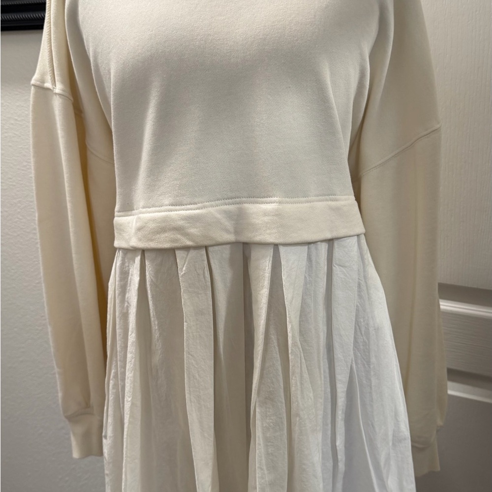 Free People Cream and White Dress - Picture 3 of 6